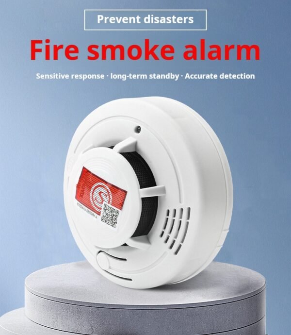 Smoke alarm, fire dedicated wireless independent smoke detector, fire detector, home intelligent smoke detector - Image 3