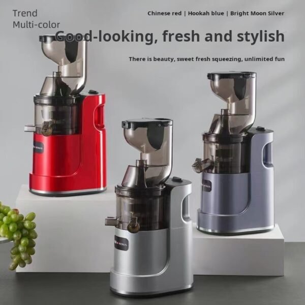 Stainless steel new juicer, juice residue separation, juicer, household fully automatic, large and small caliber gift - Image 4