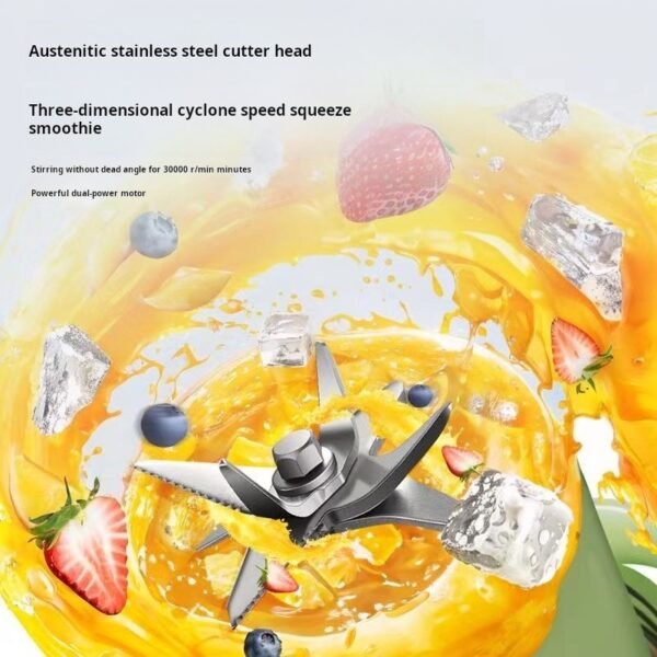 Ton ton bucket juicer, small portable household multifunctional fruit fryer, juicer, electric juicer cup