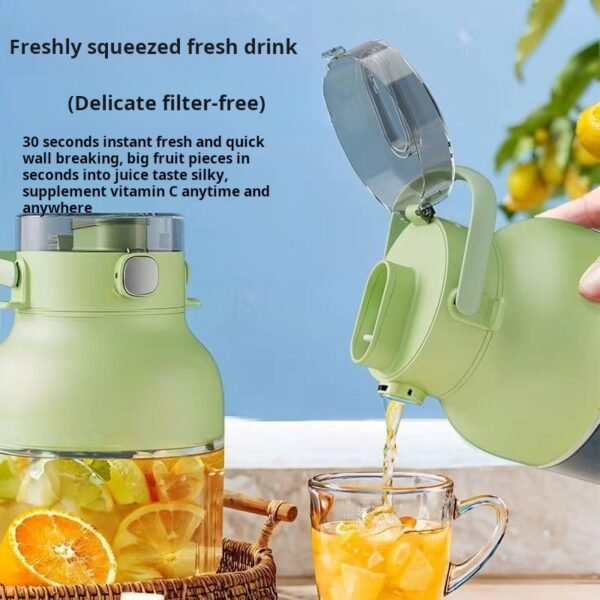 Ton ton bucket juicer, small portable household multifunctional fruit fryer, juicer, electric juicer cup - Image 2