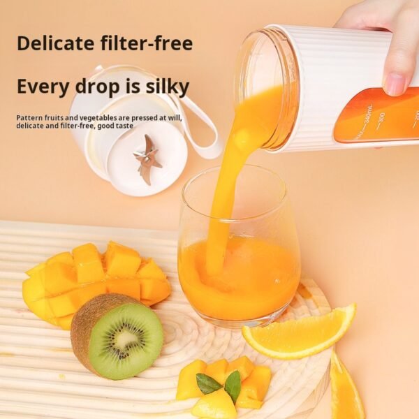 Juicer, juice extractor, household charging, multifunctional electric mini portable, fruit juice blender, juice cup - Image 3