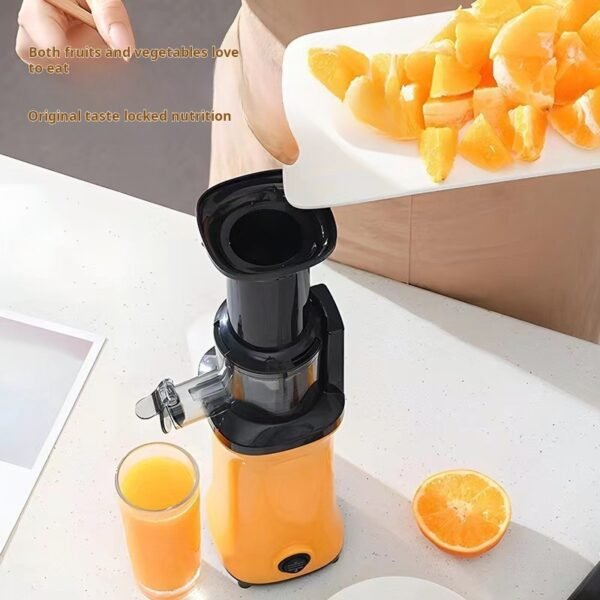 Small electric juicer, convenient for household use, large caliber and large capacity juicer, juice extraction and separation multifunctional juicer - Image 2