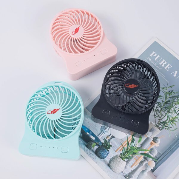 Handheld fan, fast charging, high wind power, office desktop, small electric fan, portable banana fan, new F95D - Image 2