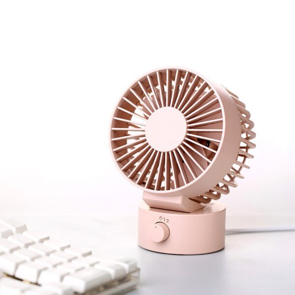 USB mini office desktop computer charging ultra quiet dual blade fan