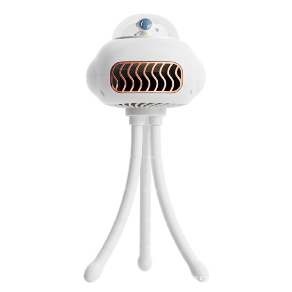 The new octopus bladeless fan can be hung, wrapped around baby strollers, charged, handheld small fan, outdoor phone holder - Image 5