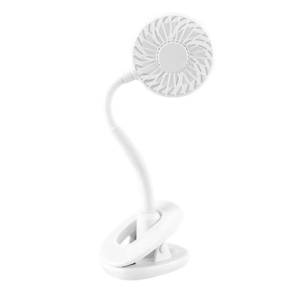 USB Mini Charging Fan, Silent, Student Dormitory, Bed Office, Baby Cart, Aromatherapy Fan - Image 5