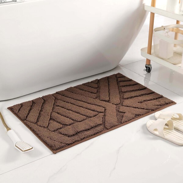 Modern minimalist absorbent floor mat, bedroom entrance carpet, bathroom entrance non slip thick foot mat