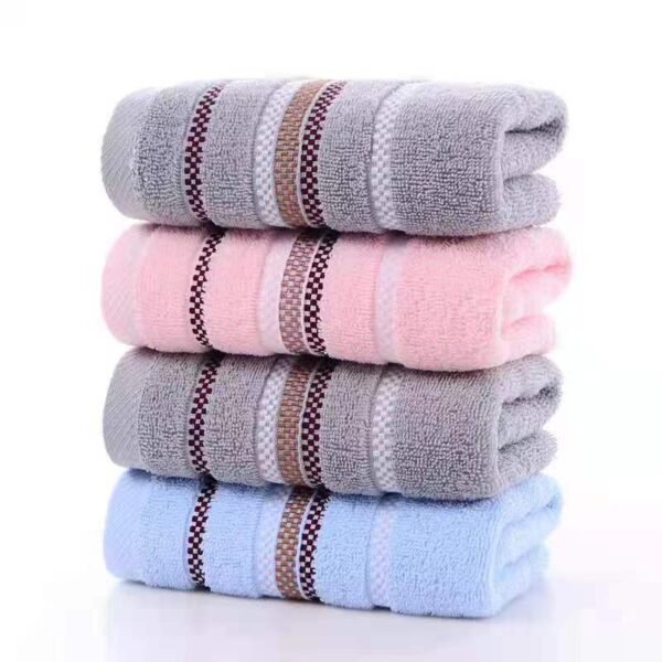 Towel made of pure cotton for face washing, thickened gift towel, soft and skin friendly absorbent face towel