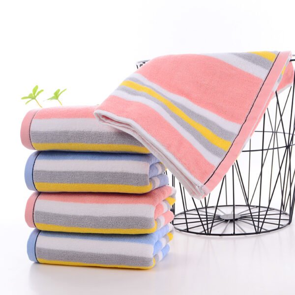 Cotton towels, thickened and soft face towels, adult couple embroidered face towels, labor protection products and benefits - Image 3