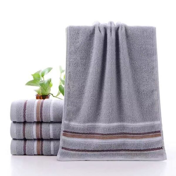 Towel made of pure cotton for face washing, thickened gift towel, soft and skin friendly absorbent face towel - Image 4