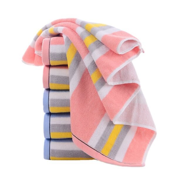 Cotton towels, thickened and soft face towels, adult couple embroidered face towels, labor protection products and benefits - Image 5