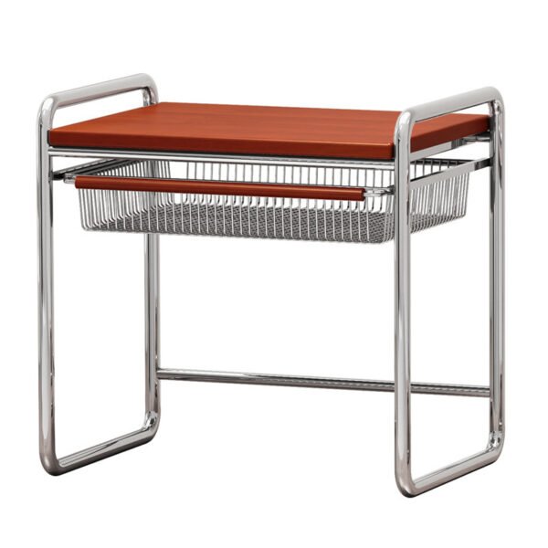 Middle aged solid wood microwave oven storage rack, kitchen countertop, oven bracket, multifunctional storage, rice cooker tray, storage - Image 5