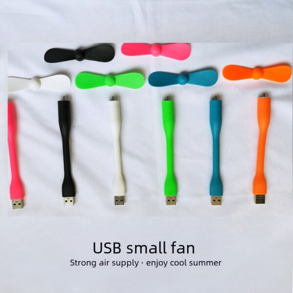 Suitable for USB fans, logo printing, mini fans, laptops, portable and portable small fans - Image 3