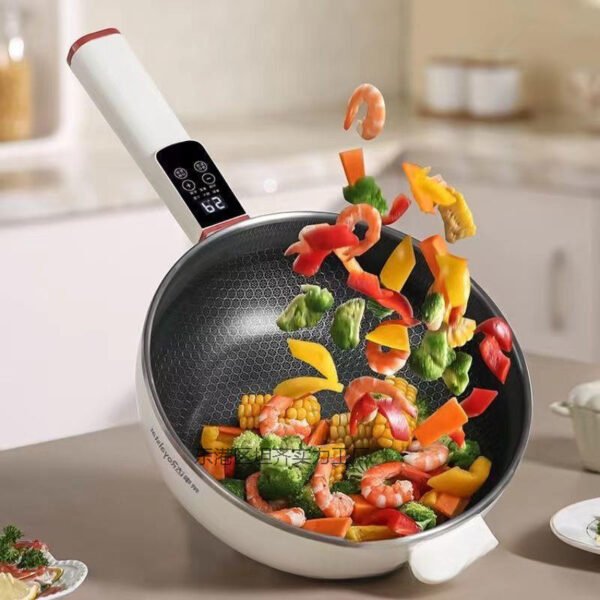 New cooking and cooking household integrated electric pot multifunctional electric frying pan dormitory electric frying pan student stir fry rental house frying pan