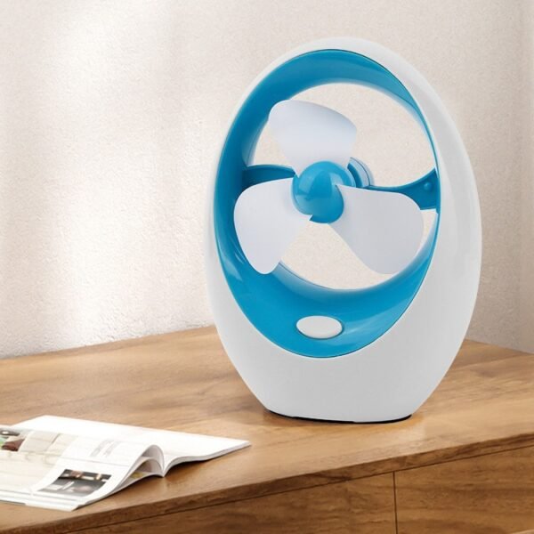 USB fan, mini desktop mini fan, mango fan with battery, silent small fan - Image 4