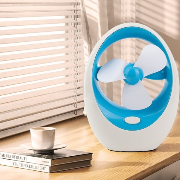 USB fan, mini desktop mini fan, mango fan with battery, silent small fan - Image 3