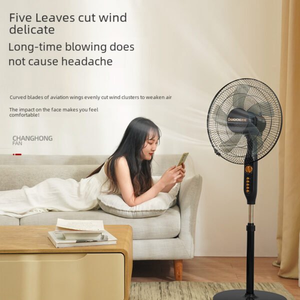 Changhong/Changhong Fan Home Floor Fan Office Timed Shaking Fan 16 inch Stereoscopic Electric Fan - Image 2