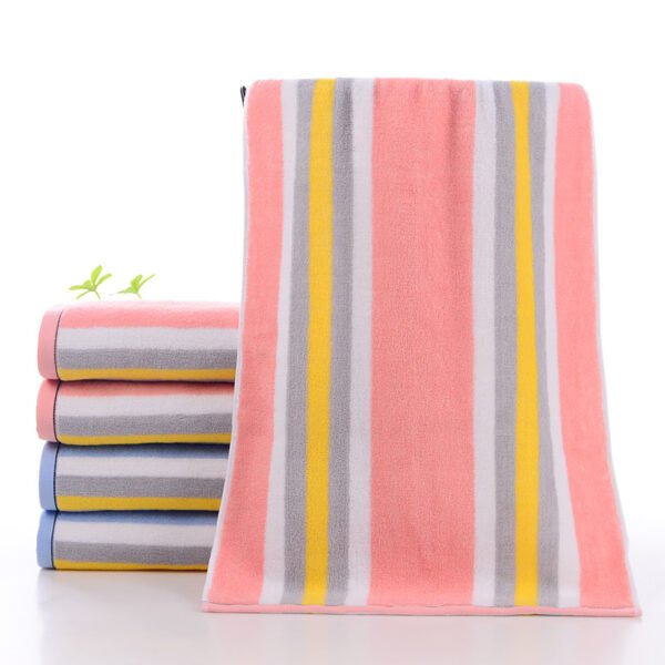Cotton towels, thickened and soft face towels, adult couple embroidered face towels, labor protection products and benefits - Image 2