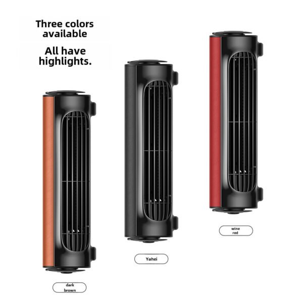 New Car Seat Fan USB Cooling High Wind Rear Pillow Car Ventilation Seat Electric Fan - Image 4
