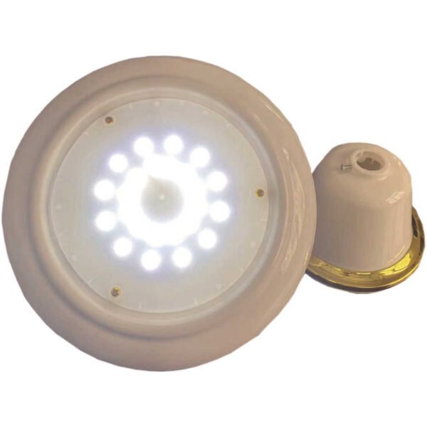 12V battery solar AC/DC wide voltage solar DC emergency 56 inch ceiling fan with light - Image 4
