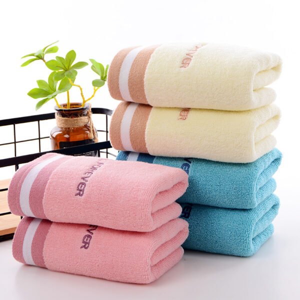40 * 90 thick enlarged towel made of all cotton wholesale for adults, soft and absorbent shower towel made of pure cotton for home use - Image 4