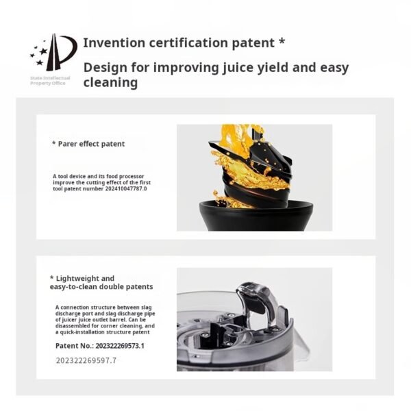 Glasslock's new model is a fully automatic juicer with a pulp and juice separation system and a large-bore juicer - Image 4