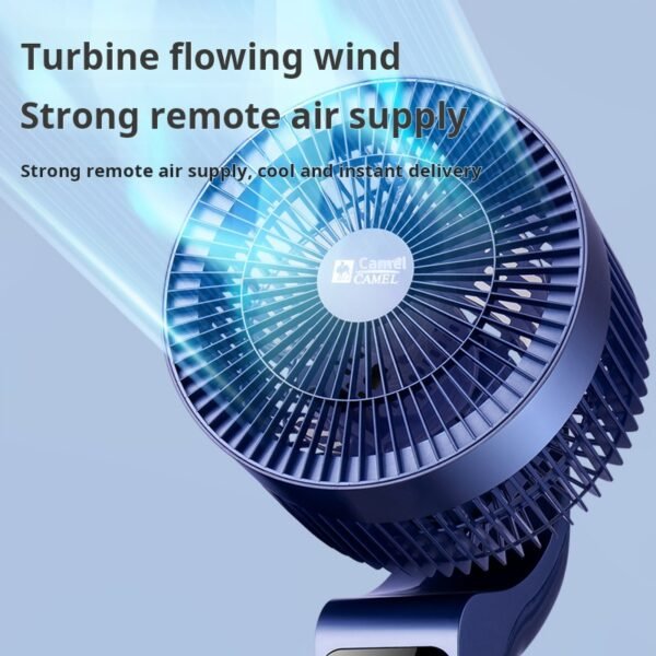 Camel air circulation fan DC variable frequency 36 speed fan voice aromatherapy remote control turbine convection floor fan electric fan - Image 3