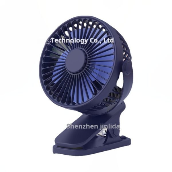Explosive brushless clip fan mini silent portable dormitory baby stroller USB rechargeable small fan - Image 5