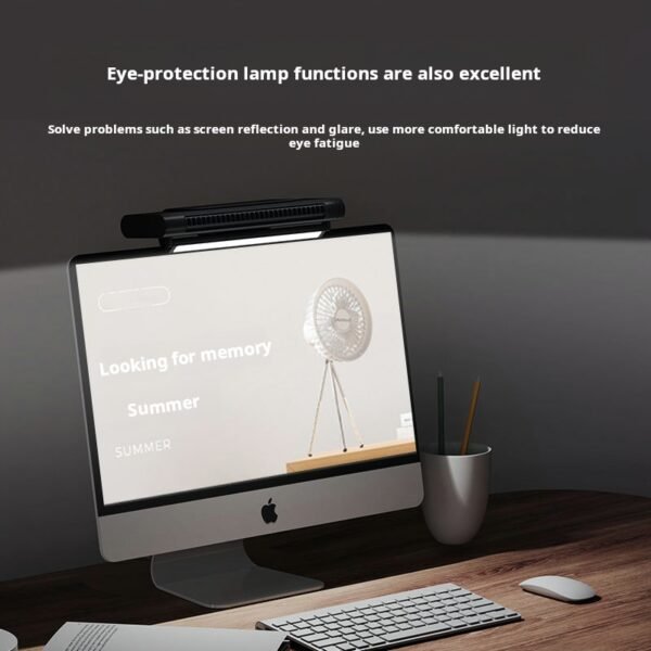 Leaveless charging fan USB office computer clip screen fan Strong hanging screen fan - Image 4