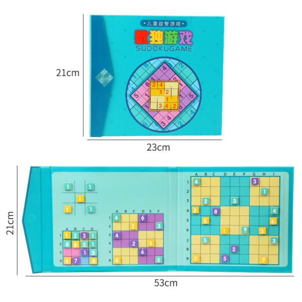 Sudoku Math Thinking for Children: Introduction to 4-6-9 Grid Concentration Training and Puzzle Toys for Kindergarten Elementary School Students - Image 4