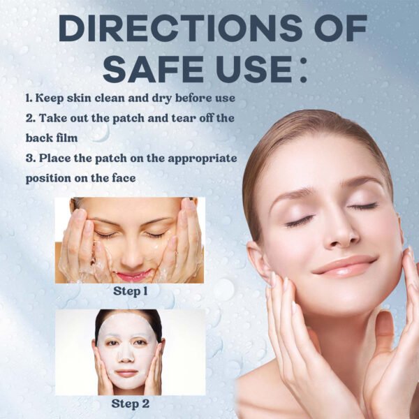 Westmonth collagen facial mask can deeply moisturize, firm and firm skin, brighten, moisturize and resist wrinkles - Image 9