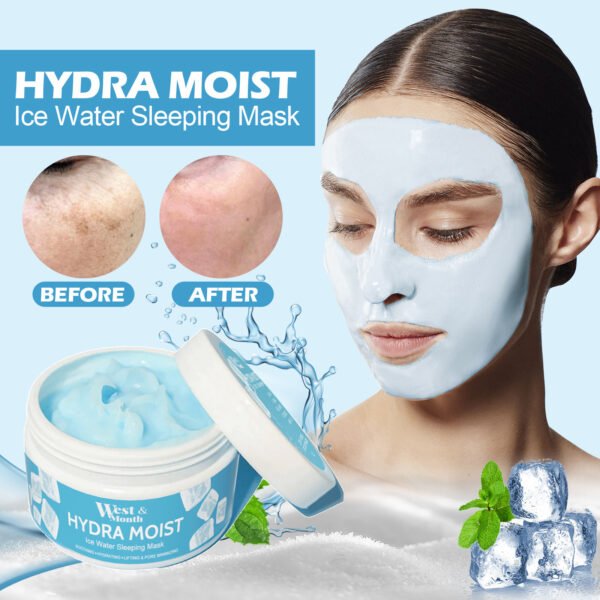 WestMonth Revitalizing Sleep Mask - A hydrating, moisturizing, and nourishing mask that deeply cleanses pores. A smear-on type of facial mask.