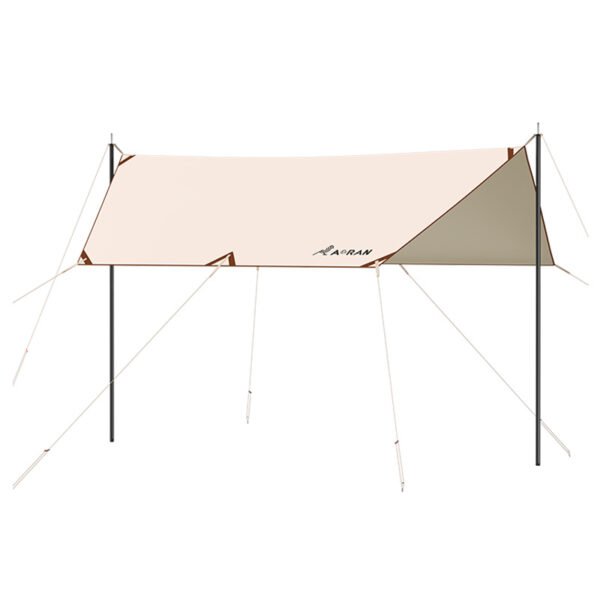 Strictly selected Aoran outdoor camping tent, picnic sunscreen rainproof cloth canopy, camping sunshade equipment canopy multi-purpose - Image 4