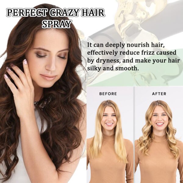 EELHOE hair fluffy styling spray hair fluffy lazy degreasing refreshing durable styling wash free spray - Image 3
