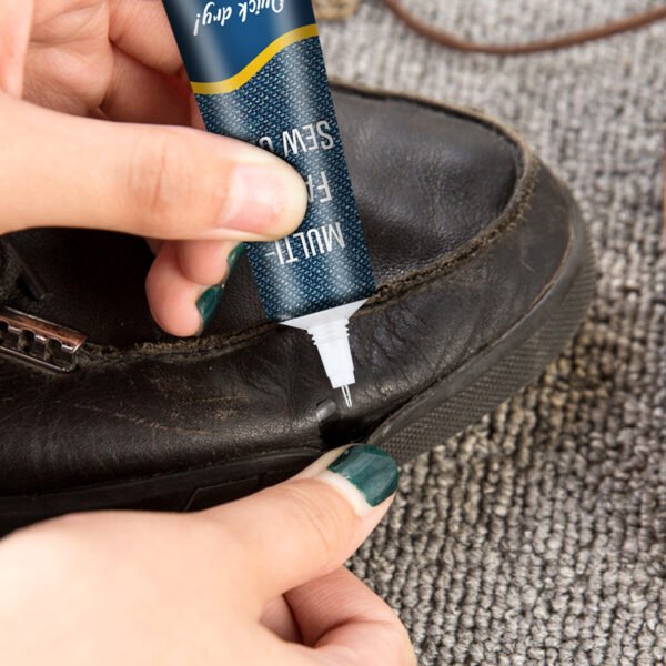JUE-FISH Fabric mending glue, special glue for clothes, printing glue for pants, insole glue, glue for repairing holes in jeans and other fabrics - Image 3