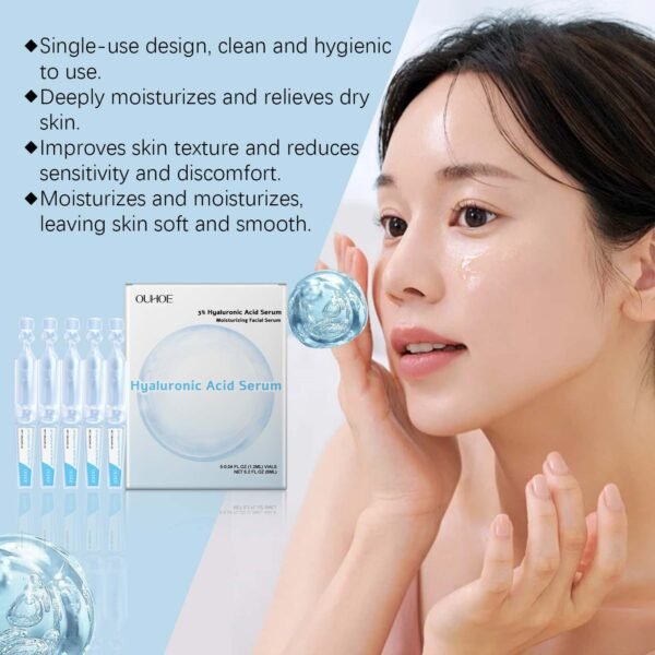 OUHOE Hyaluronic Acid Moisturizing essence Hydrating and Nourishing essence - Image 10