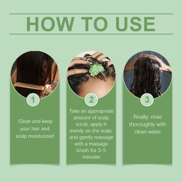 HOEGOA Rosemary scalp scrub. A gentle hair cleanser that moisturizes, cools, and soothes the scalp - Image 8