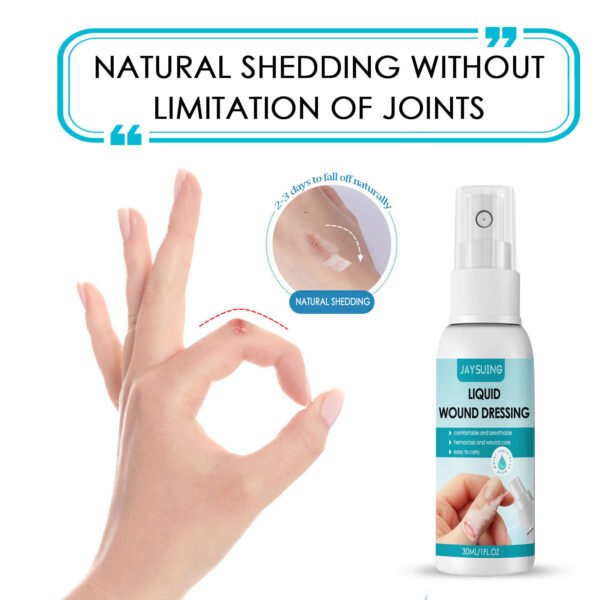Jaysuing Waterproof liquid band - aid spray. A wound - protecting, invisible film - forming, waterproof and breathable nursing spray - Image 4