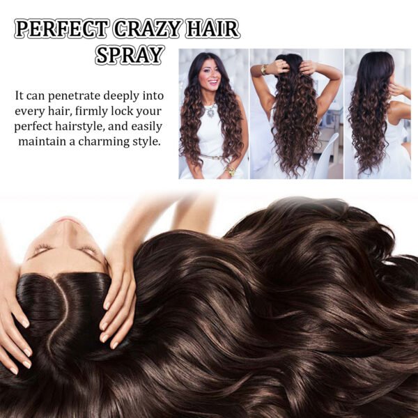 EELHOE hair fluffy styling spray hair fluffy lazy degreasing refreshing durable styling wash free spray - Image 2