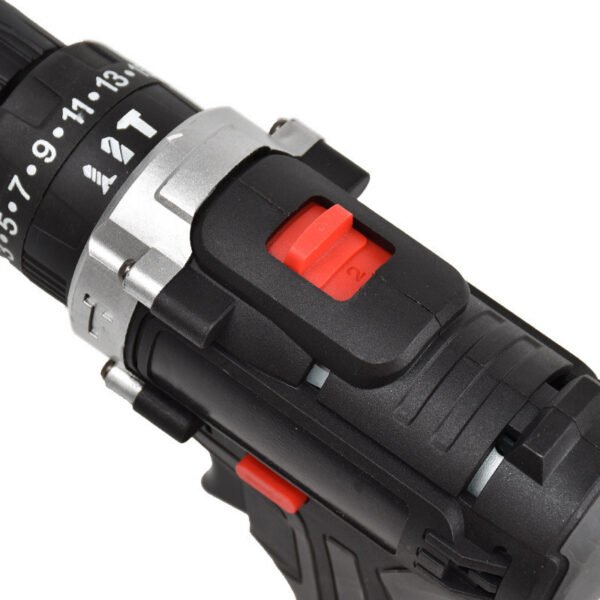 Household electric hand drill multifunctional industrial grade lithium electric drill charging screwdriver set impact power tool - Image 3