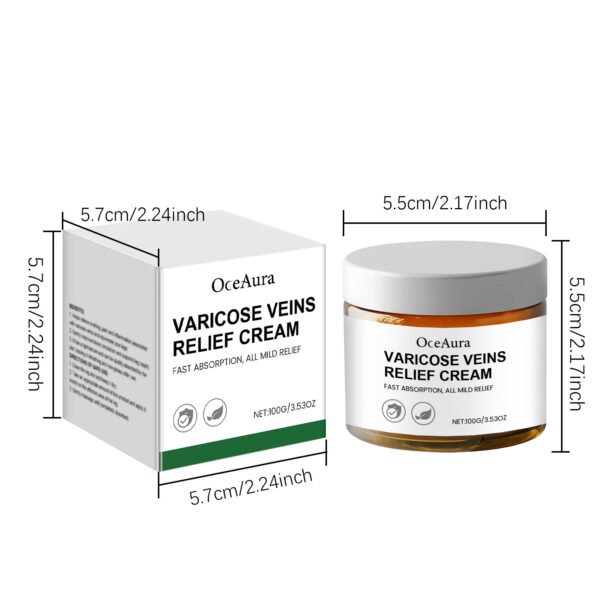 OCEANA Leg Care Cream Gently Relieves Leg Discomfort Daily Massage External Care Cream - Image 5
