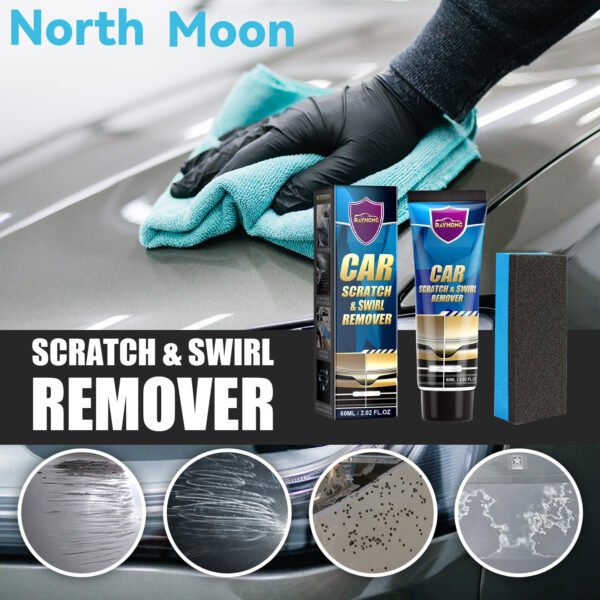 Rayhong Automobile scratch care paste. It is used for scratch polishing, touch-up painting, car maintenance and paint surface refurbishment. - Image 4