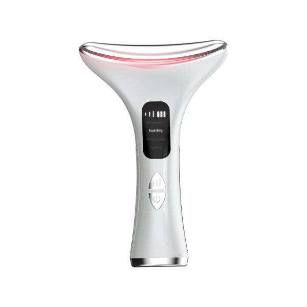 EMS Microcurrent Neck Beauty Instrument Neck Pattern Instrument Constant Temperature Hot Apply Neck and Face Tightening Massage Color Light Rejuvenation Beauty Instrument - Image 5