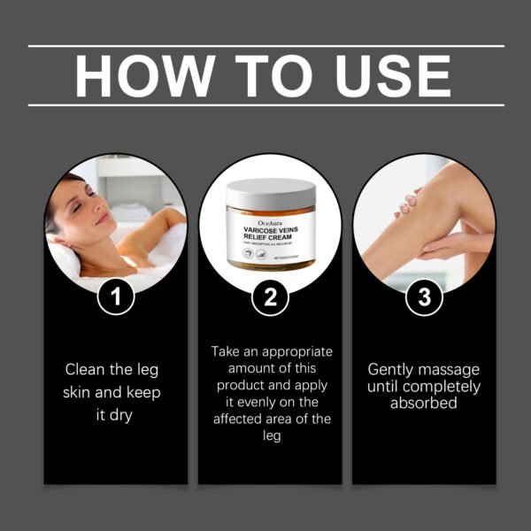 OCEANA Leg Care Cream Gently Relieves Leg Discomfort Daily Massage External Care Cream - Image 7