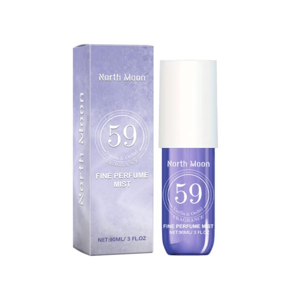 North Moon Vanilla perfume spray. Fresh and natural orchid fragrance, elegant and subtle and long - lasting delicate smell. A perfume for dates - Image 5