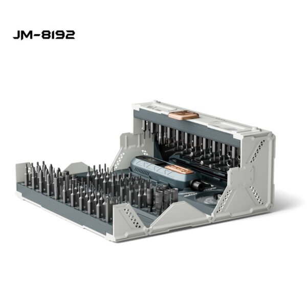 180 piece manual precision screwdriver set JM-8192 tool combination mobile phone model aircraft disassembly and repair box - Image 2