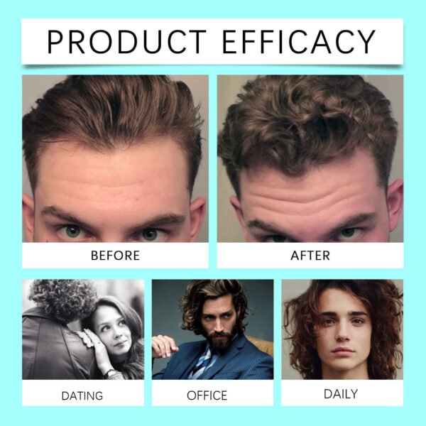 Sea salt curly hair spray, long-lasting styling hair mousse for curly hair, a refreshing hairspray for lazy people - Image 10