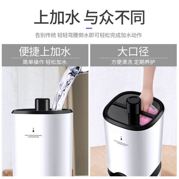 Desktop air humidifier for home use, silent bedroom, pregnant women, babies, aromatherapy humidifier, ultrasonic, heavy fog volume - Image 3