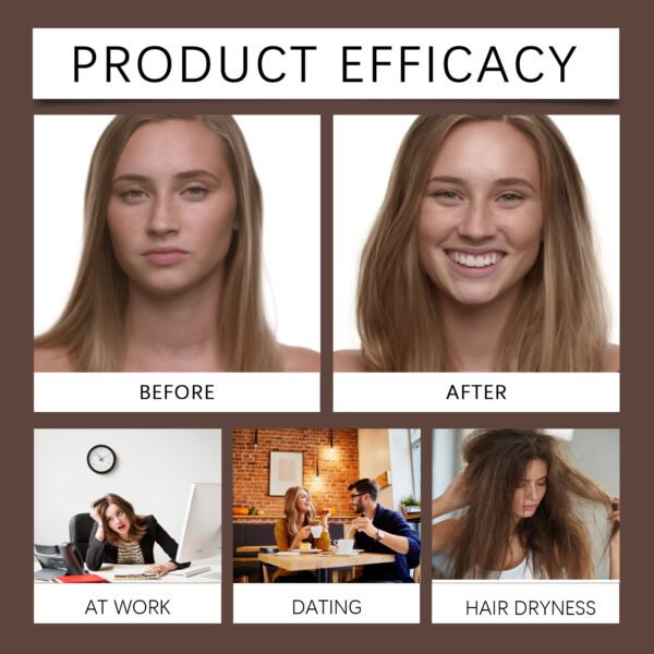 HOEGOASea salt dry hair spray, a lazy person's hairspray for fluffy, fresh and oil-removing, no-rinse hair styling dry hair spray. - Image 9