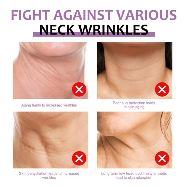 Wiyun Retinol Neck Cream Fades Neck Lines, Moisturizes and Tightens Skin, Shapes Swan Neck, Massage and Lift Beauty Neck Cream - Image 4